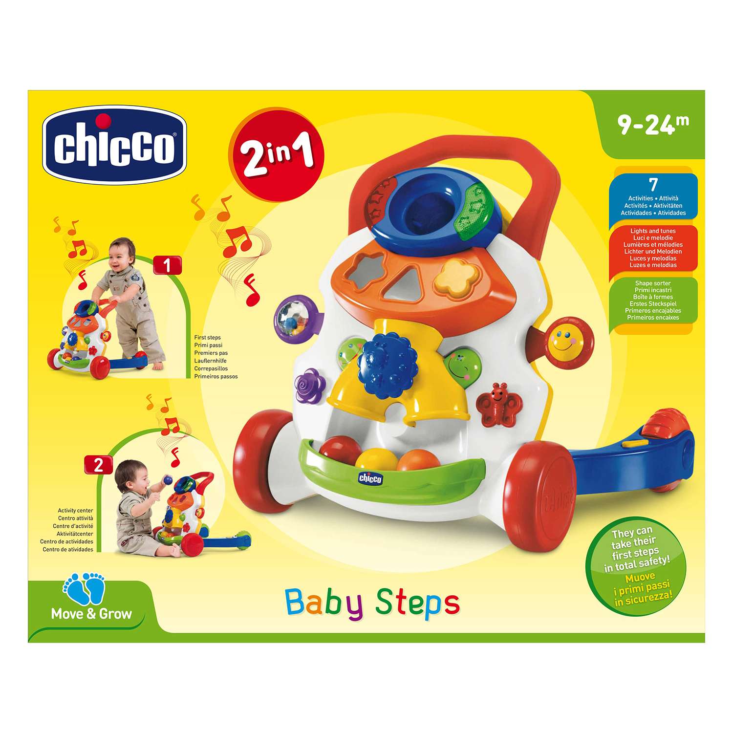 Игровой центр Chicco Ходунки 2 в 1 - фото 2