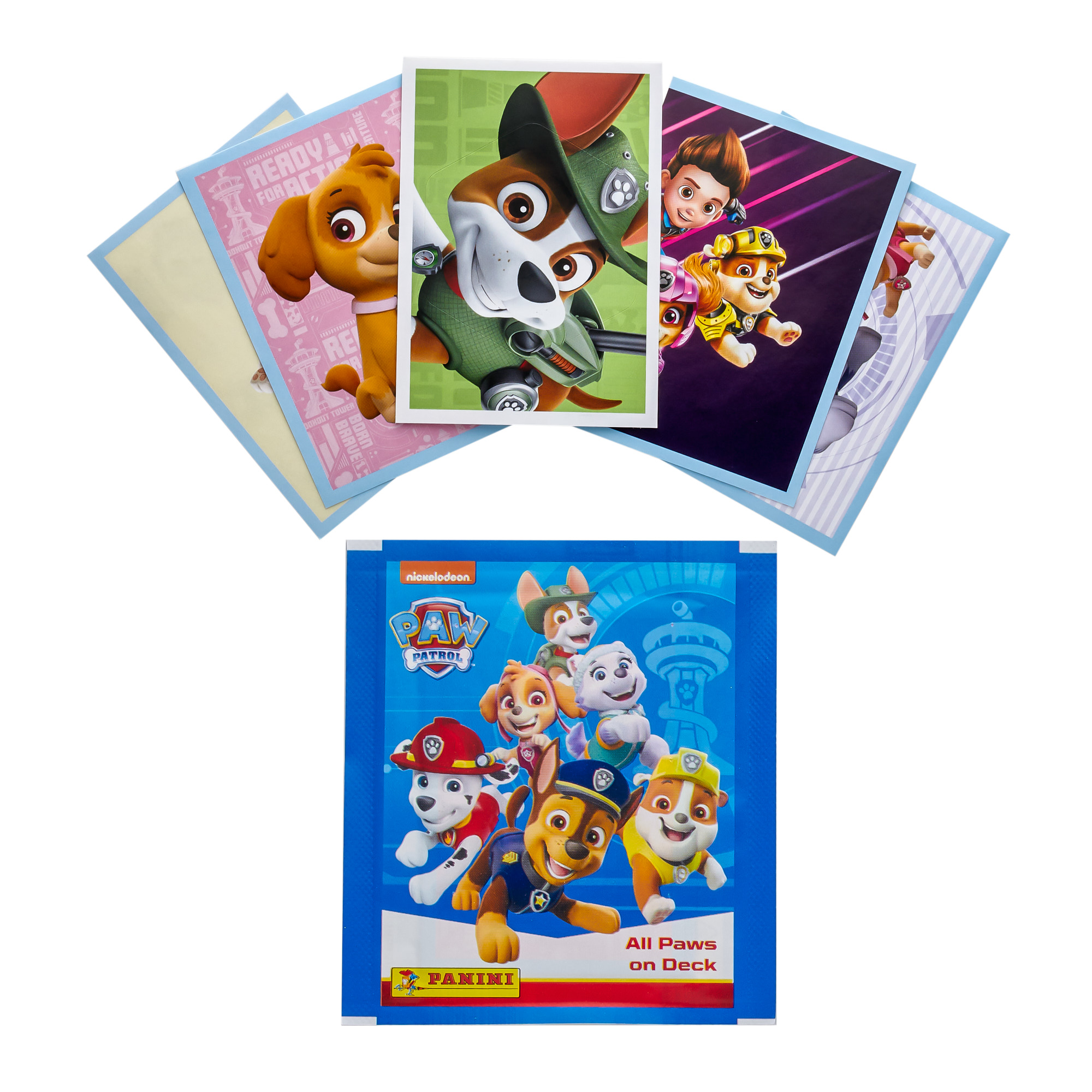 Наклейки коллекционные Panini Щенячий патруль Paw Patrol 6 пакетиков в эко-блистере - фото 2