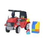 Детская каталка EVERFLO Builder truck ЕС-917 red c кубиками