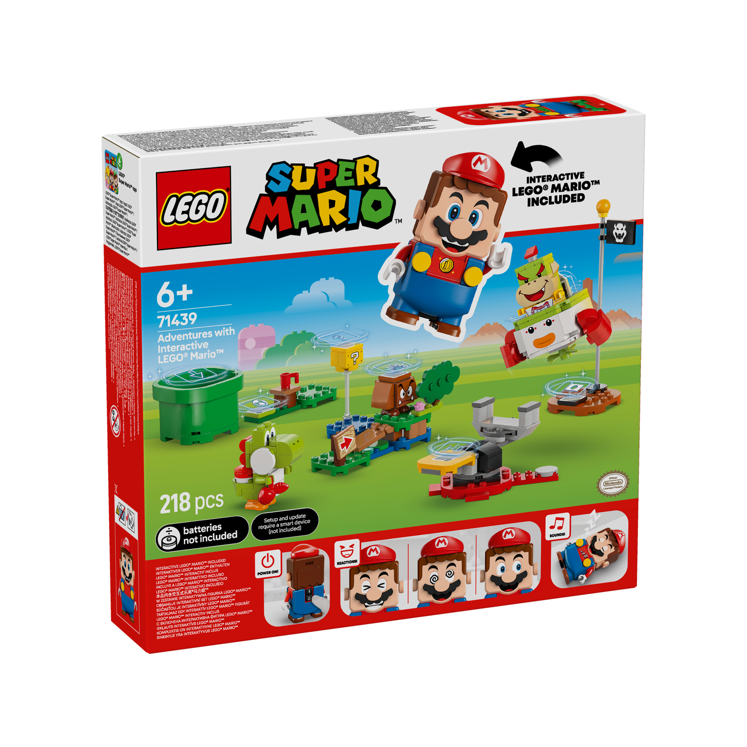 Конструктор LEGO Super mario Приключения с интерактивным Mariо 71439 - фото 3