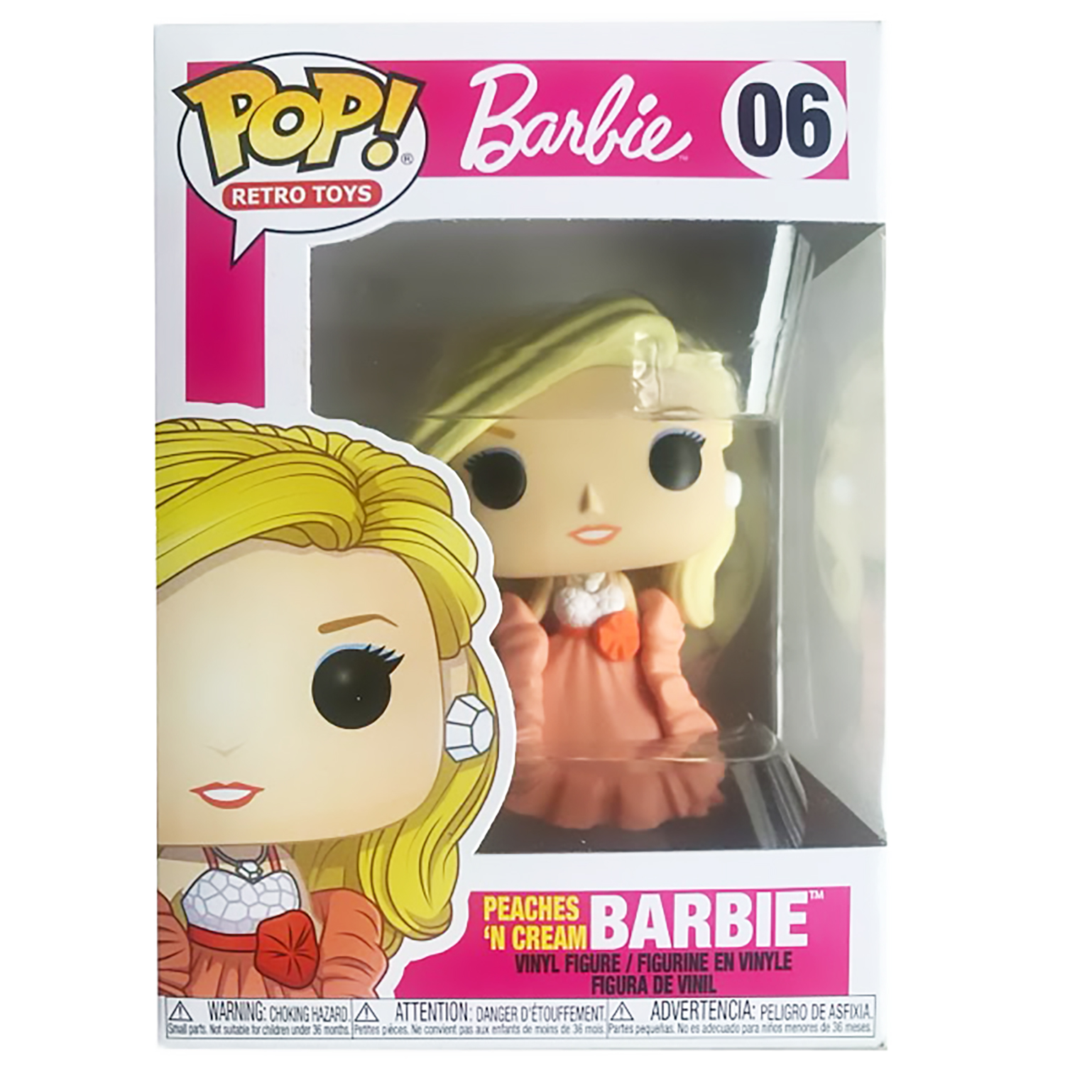 Фигурка Funko Peaches N Cream Barbie 50972 - фото 2