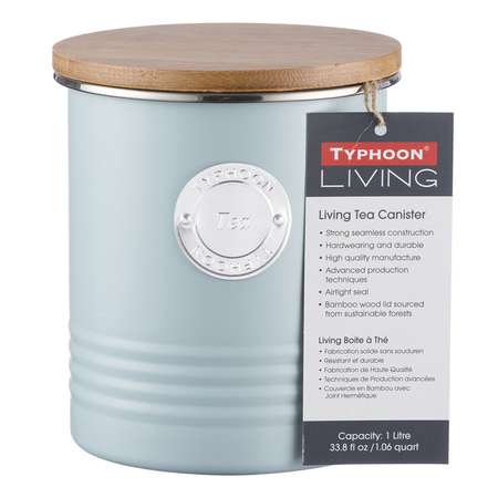 Емкость для хранения чая Typhoon Living голубая 1 л