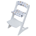 Подушки Babystul на растущий стул Звёзды на белом