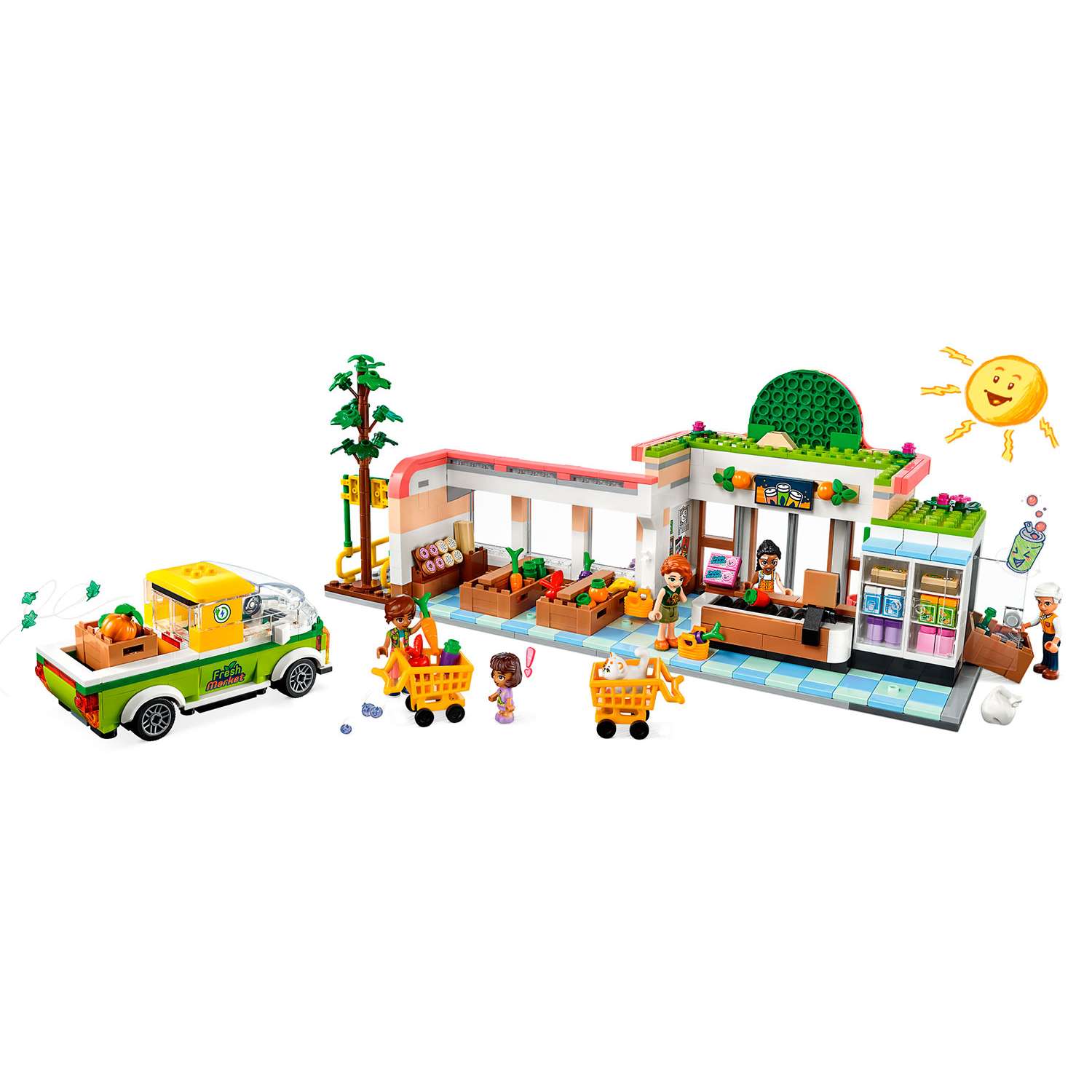 Lego best sale friends market