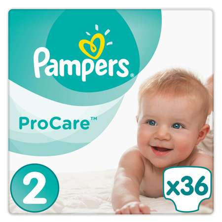 Подгузники Pampers Procare 2 3-6кг 36шт