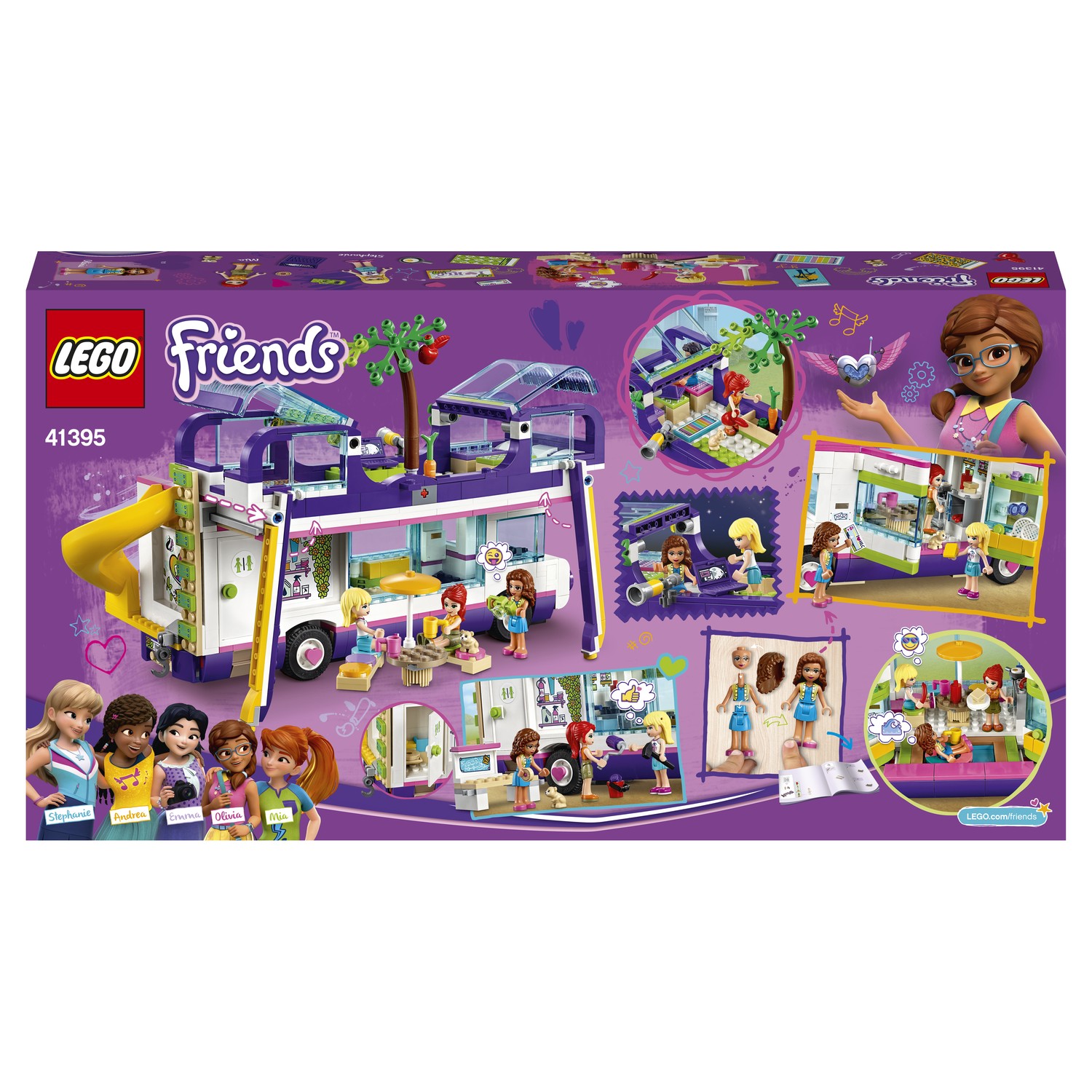 Конструктор LEGO Friends Автобус для друзей 41395 - фото 3