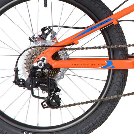 Велосипед NOVATRACK Extreme 7.D 20 оранжевый