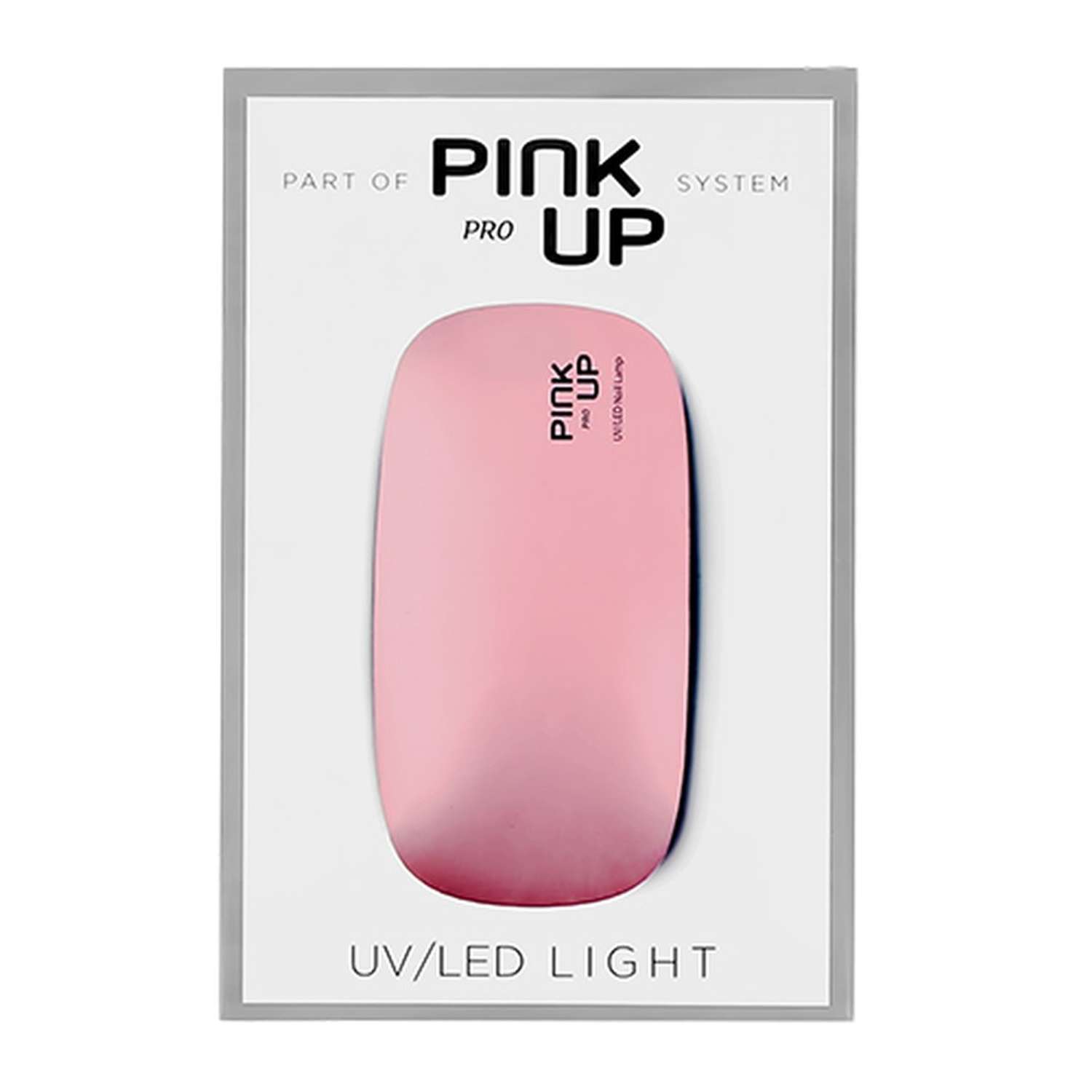 Лампа для гель-лака Pink Up uv/led mini pink - фото 2