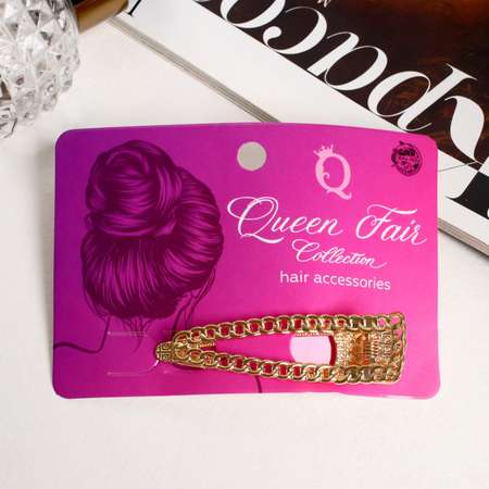 Зажим для волос Queen fair «Кейт» треугольник