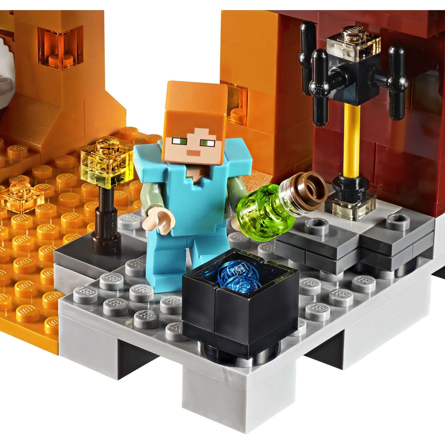 Конструктор LEGO Minecraft Мост ифрита 21154 - фото 8