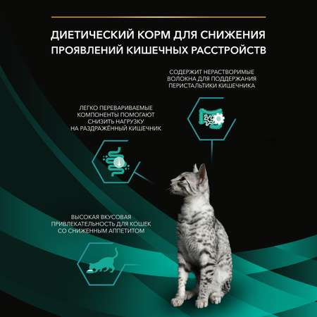 Корм для кошек PRO PLAN при расстройствах пищеварения с лососем 85г пауч