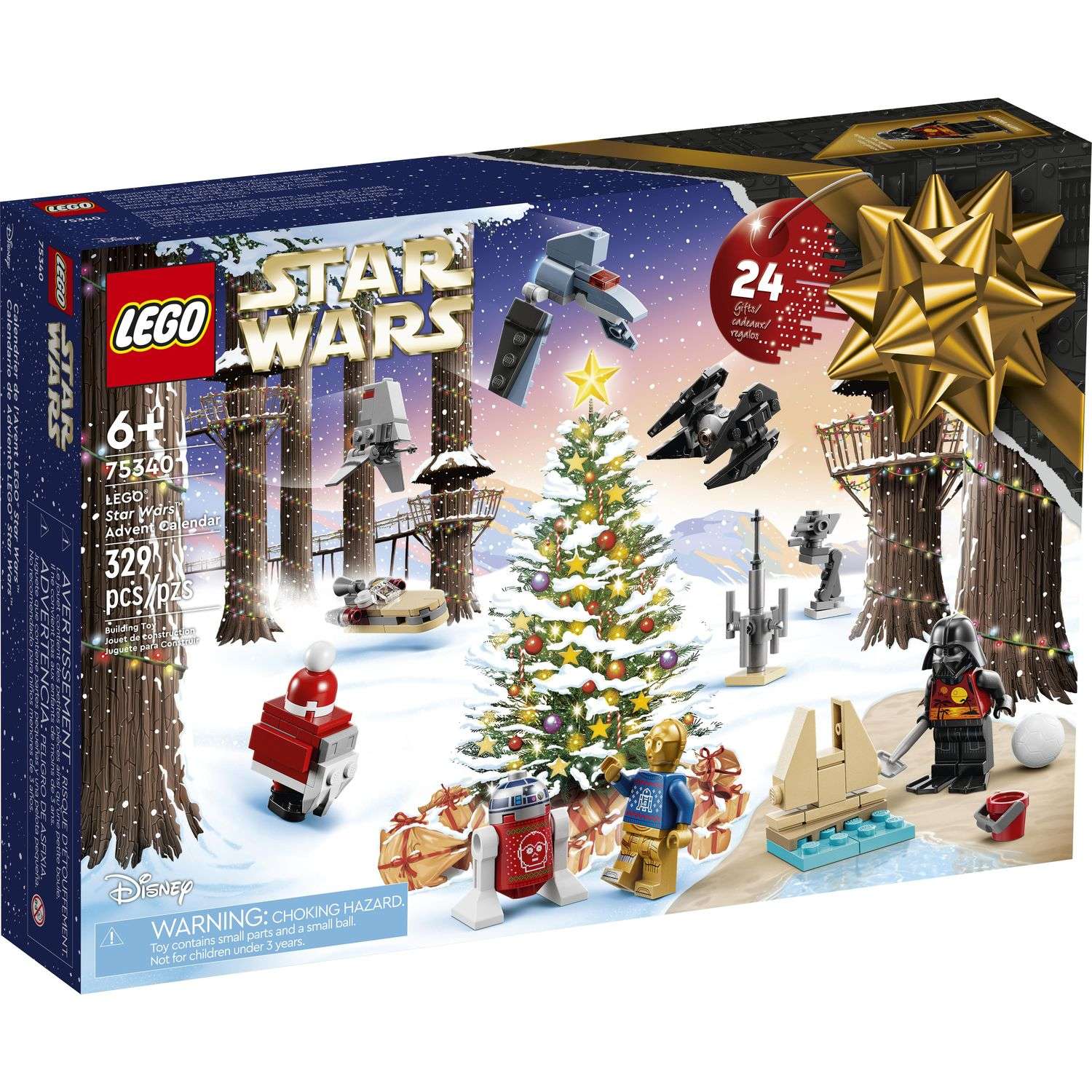 Конструктор LEGO Star Wars Адвент-календарь 2022 75340 - фото 1