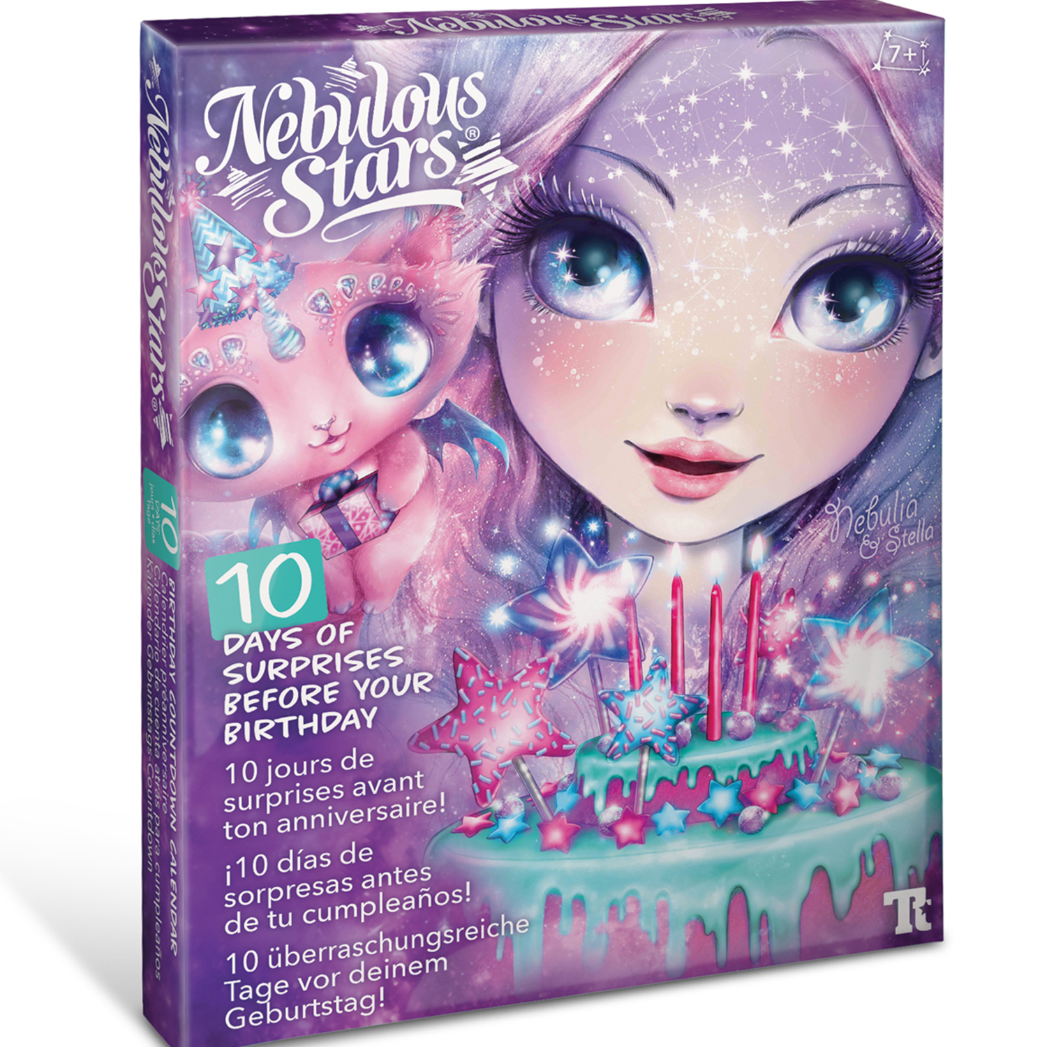 Подарочный набор Nebulous Stars для девочек ко Дню рождения обратный календарь 10 подарков 11131_NSDA - фото 1