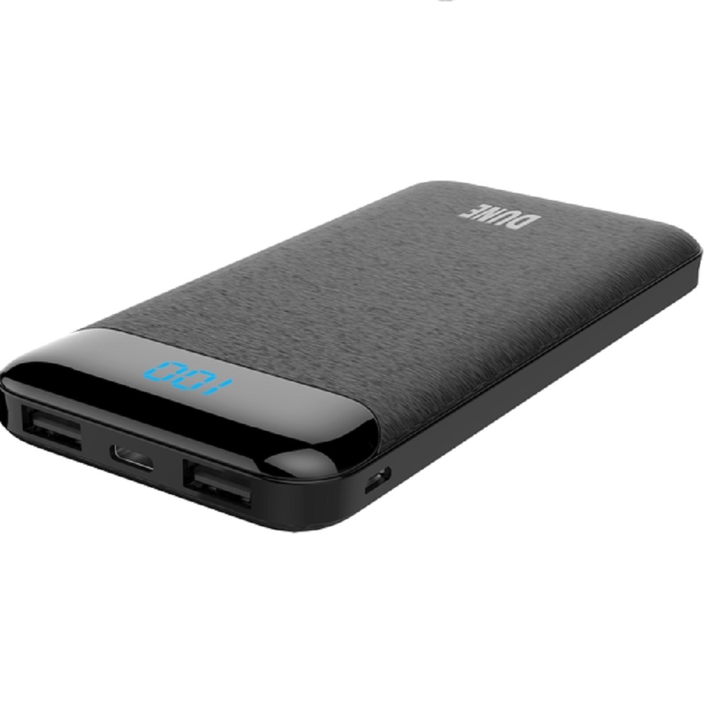 Внешний аккумулятор Perfeo Powerbank Dune 10000mah LED дисплей Black  PF_B4881 купить по цене 770 ₽ в интернет-магазине Детский мир