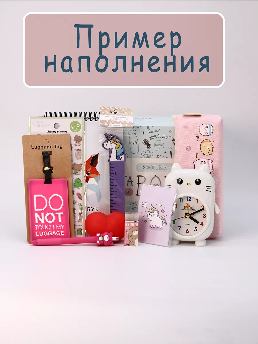 Подарочный бокс для девочки iLikeGift школа - фото 3