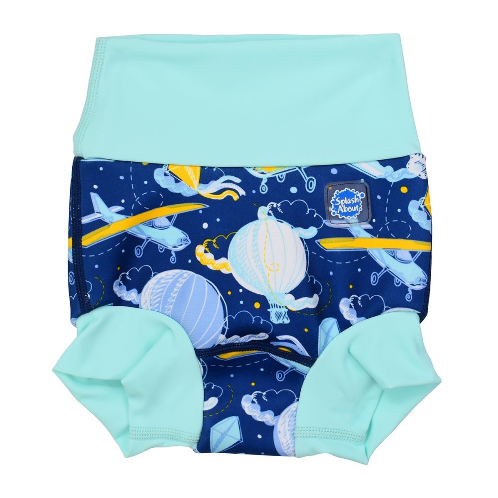 Подгузник для плавания Splash About Happy Nappy Голубые воздушные шары XL - фото 1