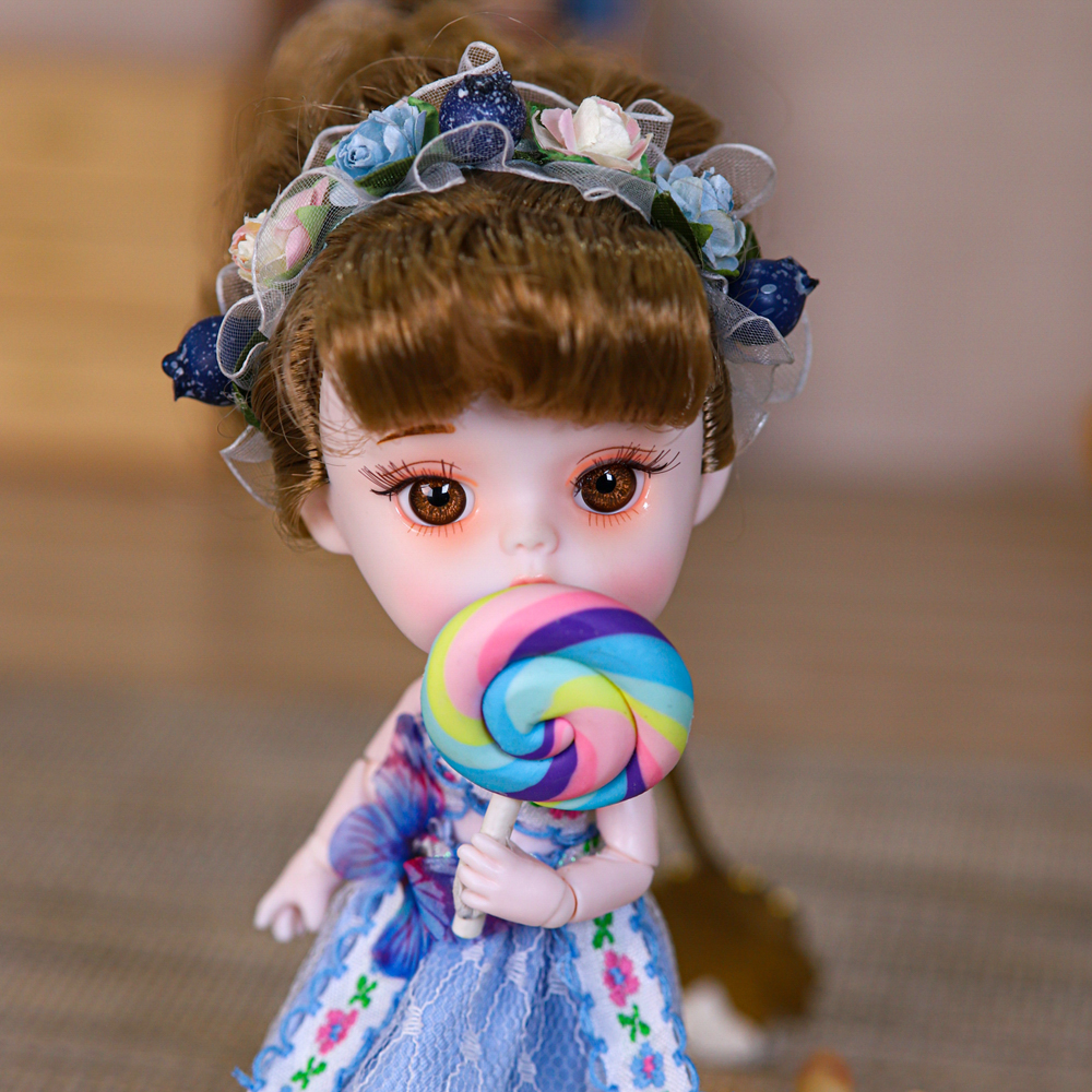 Кукла EstaBella Черничка на шарнирах коллекционная 46283521 - фото 8