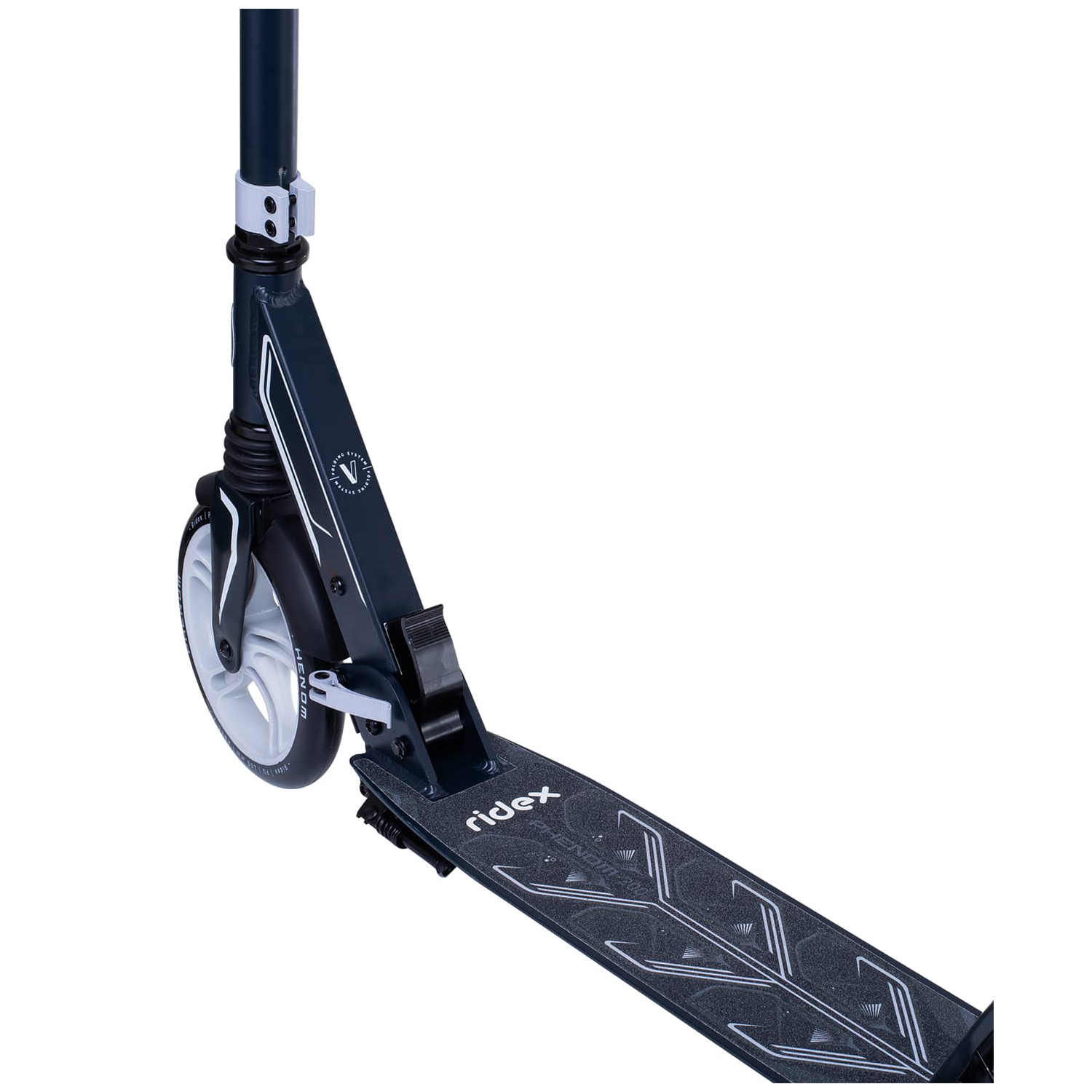 Самокат RIDEX двухколесный Scooter 2 wheels Phenom 200 grey - фото 5