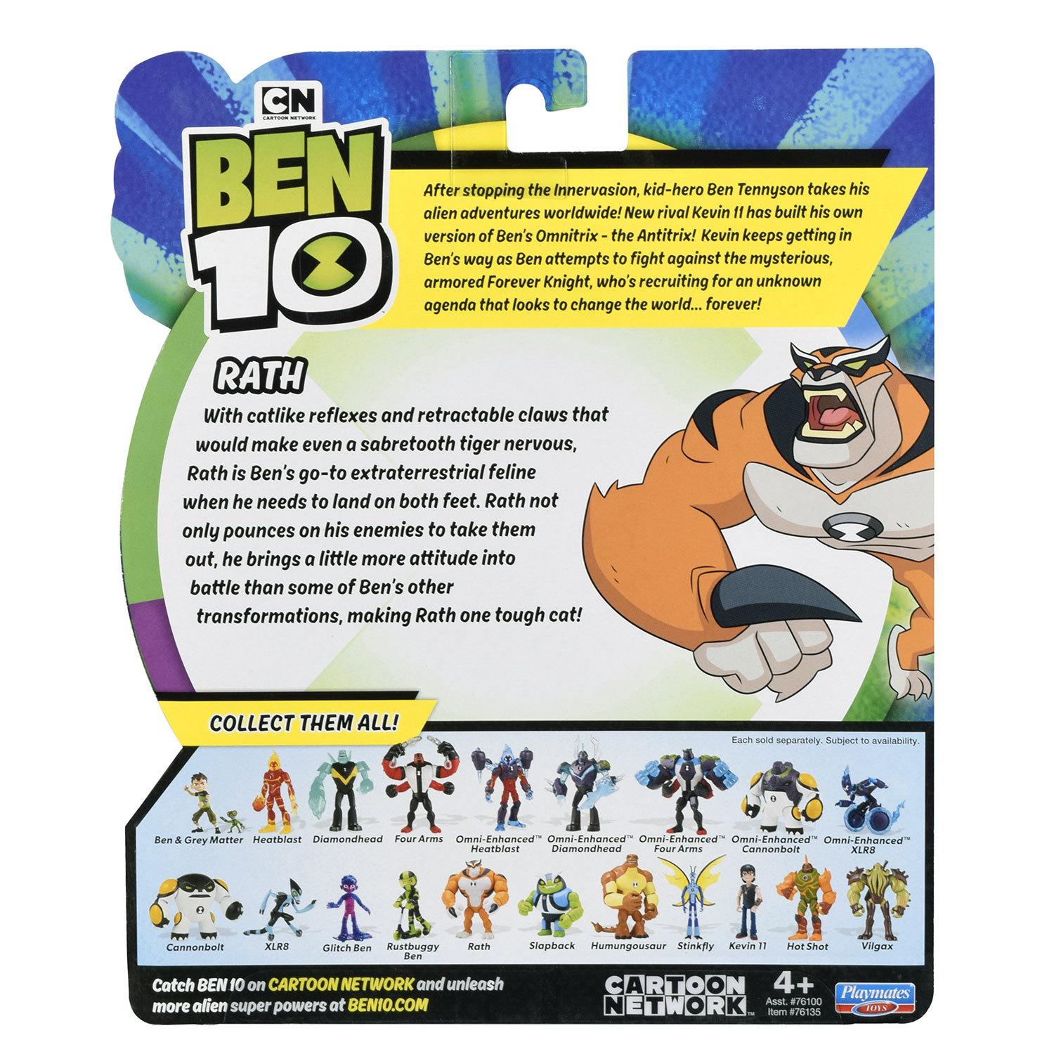 Фигурка Ben10 Рэт 76130 - фото 4