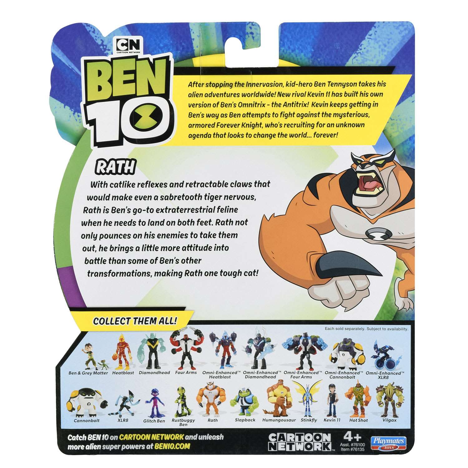 Фигурка Ben10 Рэт 76130 - фото 4