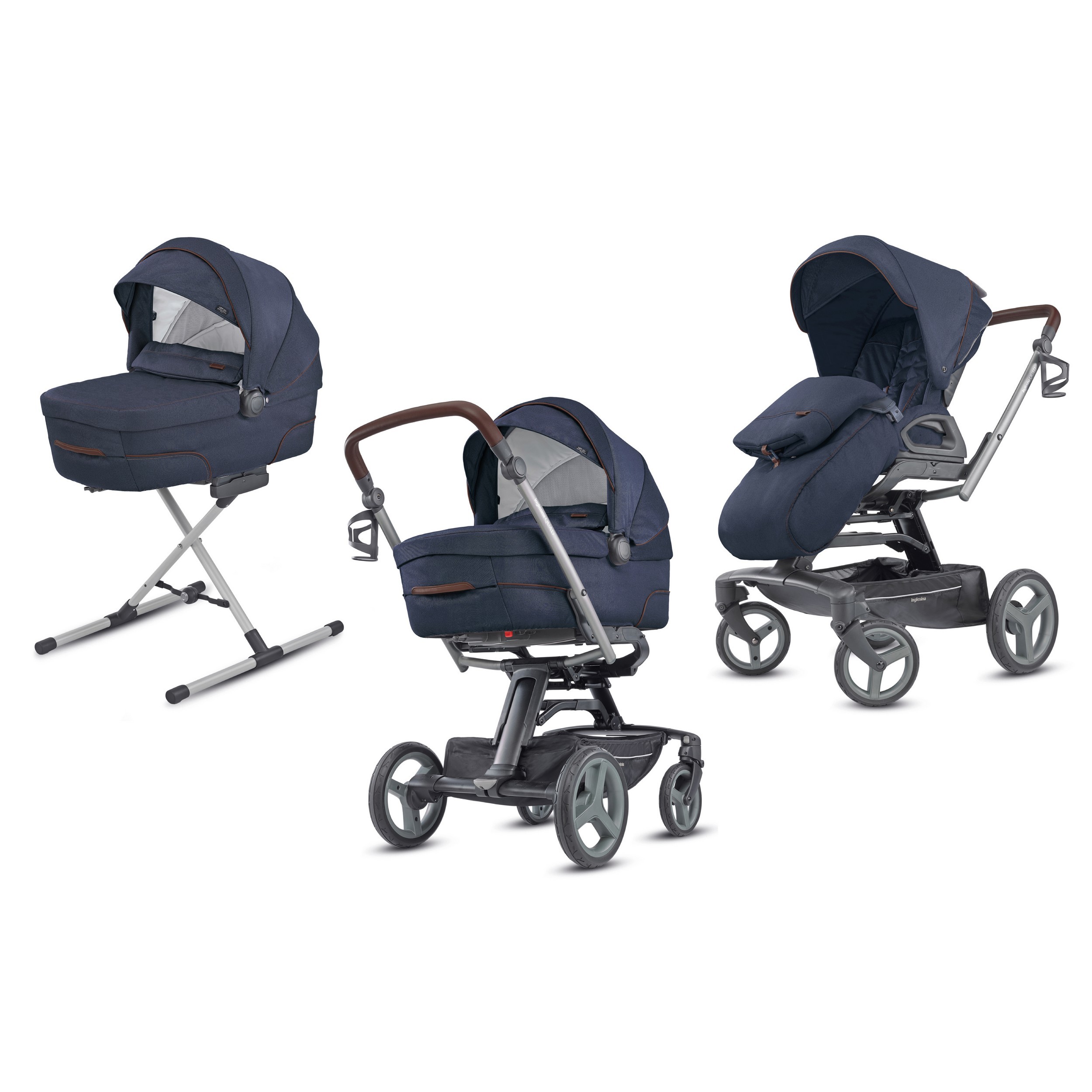 Коляска 2в1 Inglesina Quad System Duo Oxford Blue KA60K0OXB2 - фото 11