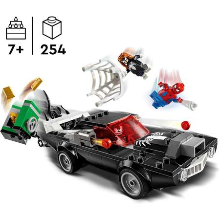 Конструктор LEGO Человек-паук против Венома Muscle Car 76309