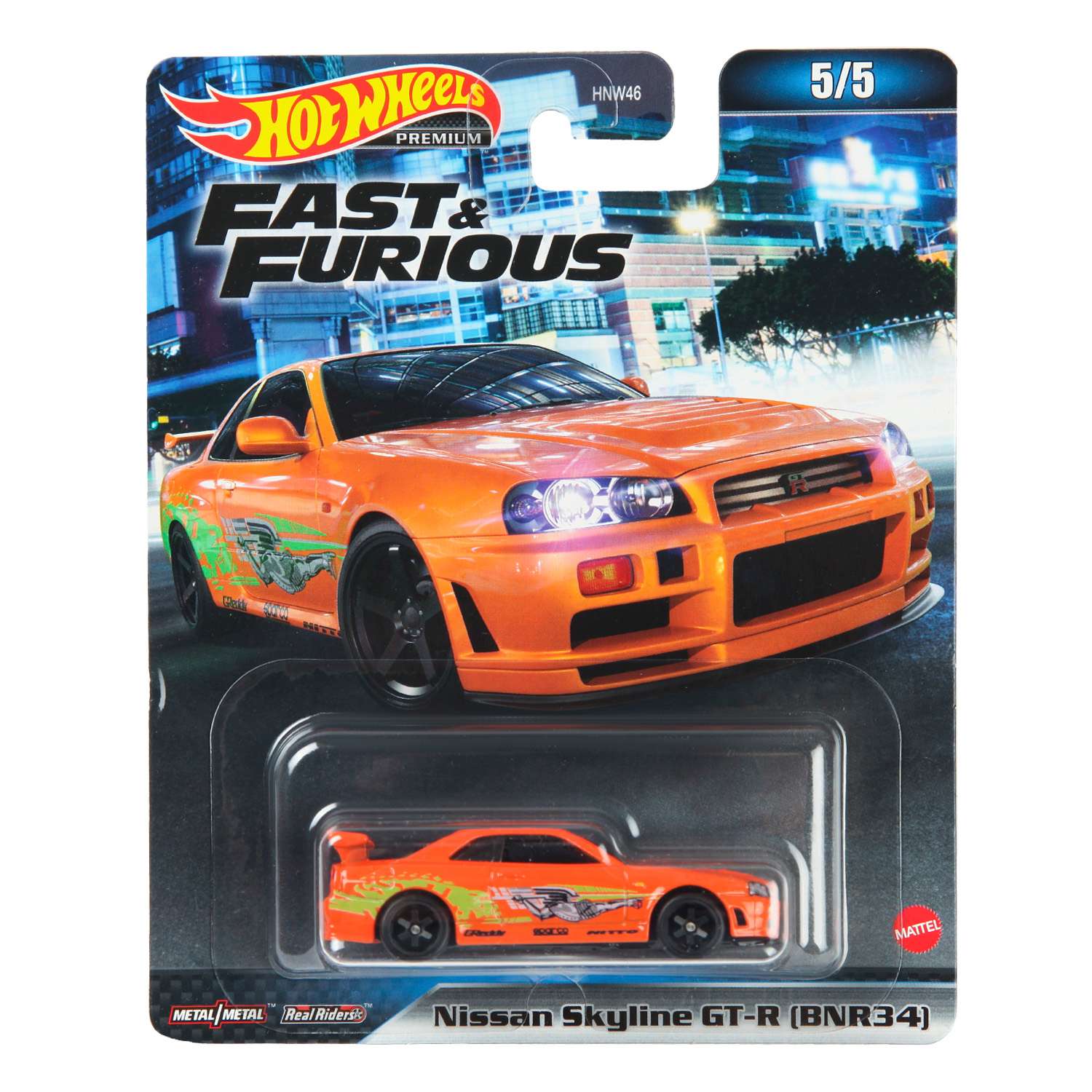 Машинка Hot Wheels 1:64 Fast and Furious HKD21 HNW46 - фото 5