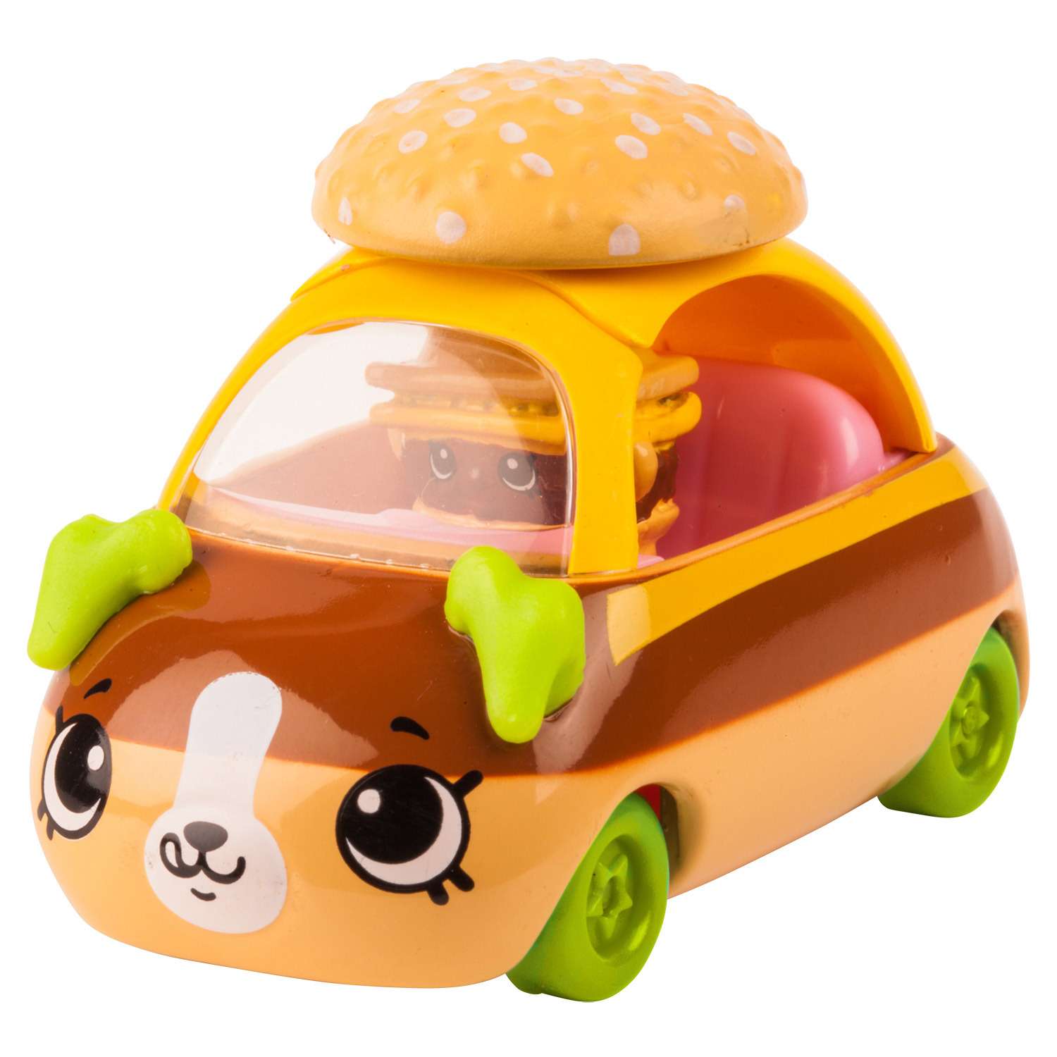 Машинки Cutie Cars 3шт +мини-фигурки Shopkins S3 Вкусный перекус 57139 - фото 5
