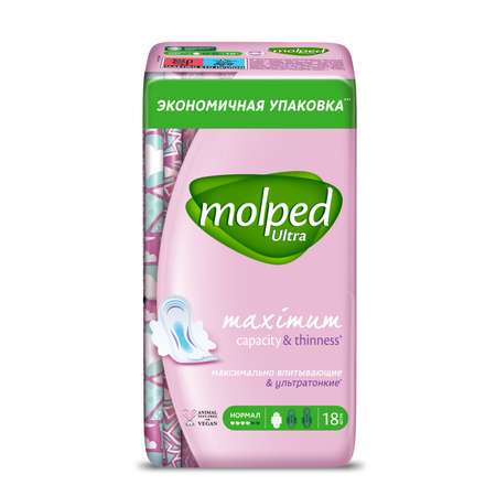 Прокладки Molped женские гигиенические Ultra Normal 18шт