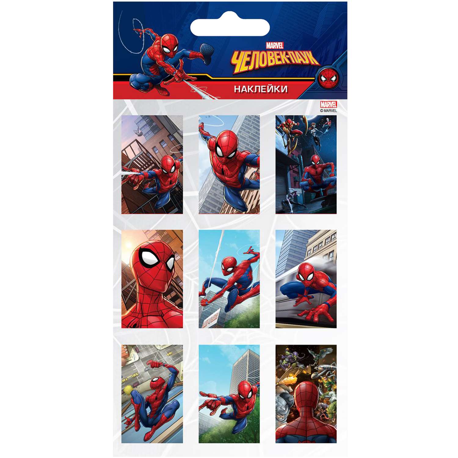 Наклейка декоративная Disney лицензионная 1 Человек-Паук 3D 1 95*185 - фото 1
