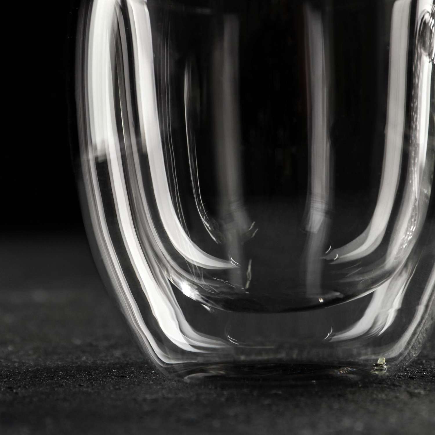 Кружка MAGISTRO стеклянная с двойными стенками «Даймонд» 200 мл - фото 2