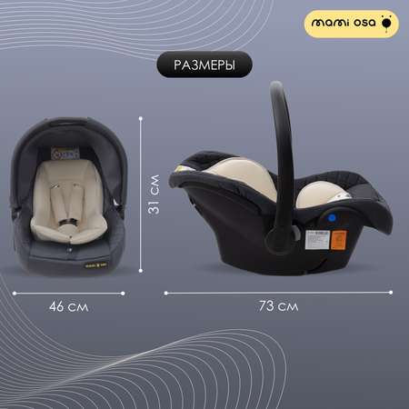 Автокресло Mamiosa Valencia Isofix 0 (0 -13 кг)