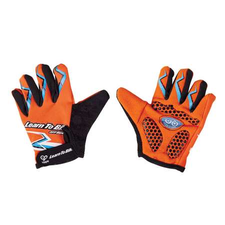 Перчатки HAPE детские спортивные оранжевые с черным E1096_HP