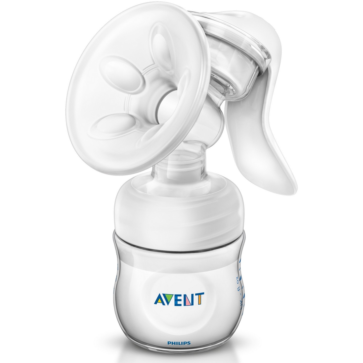 Ручной молокоотсос с бутылочкой Philips Avent Natural SCF330/20 - фото 2