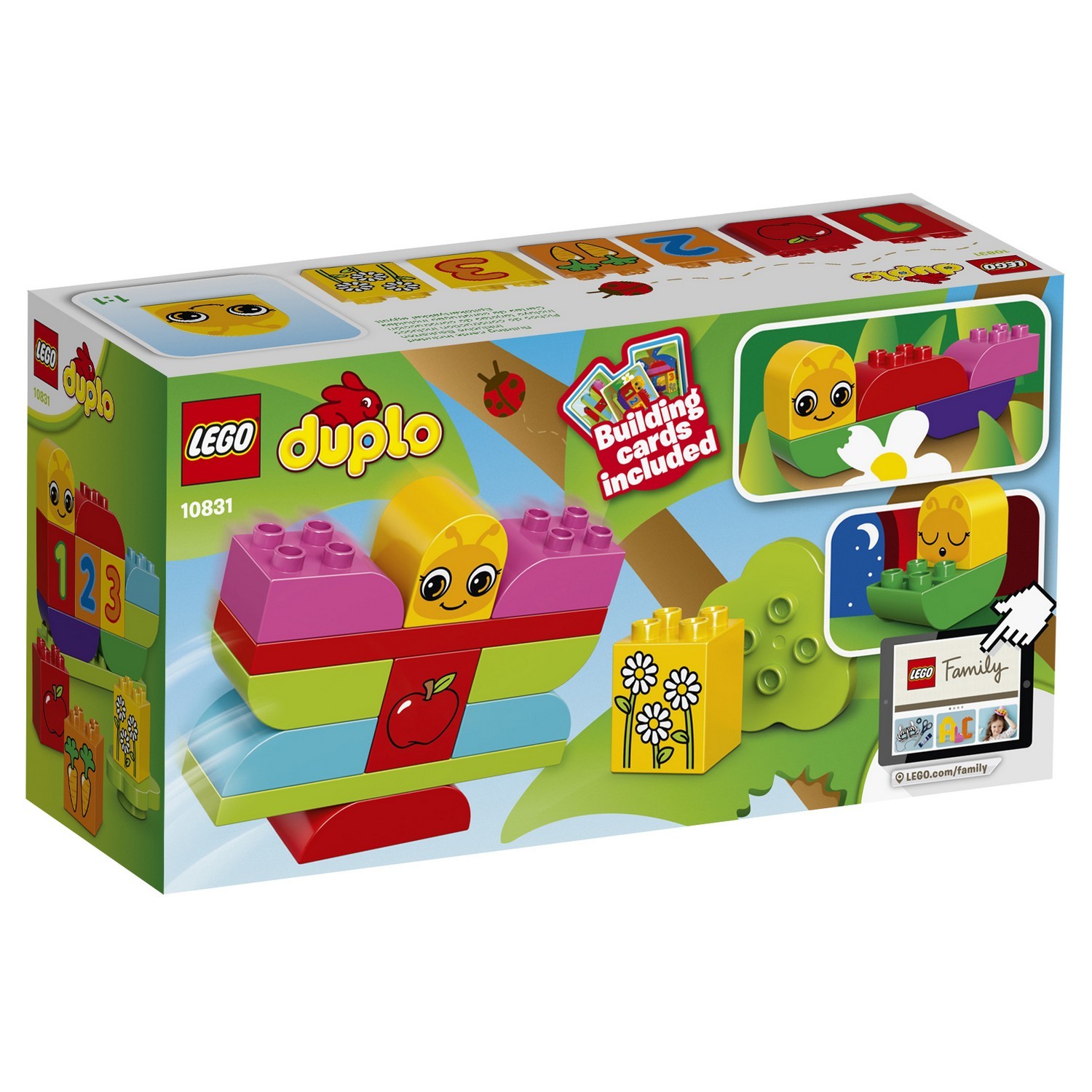 Конструктор LEGO DUPLO My First Моя веселая гусеница (10831) - фото 3