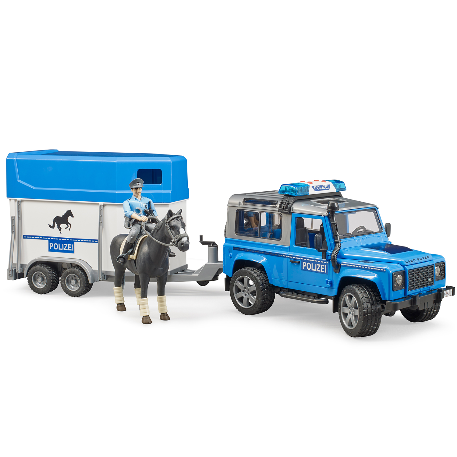 Игровой набор Bruder Land Rover Полиция 02-588 - фото 6