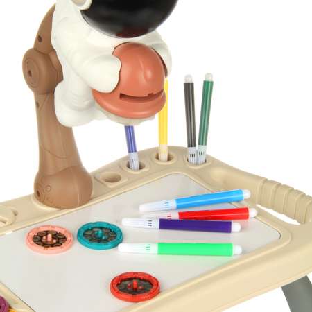 Развивающие игрушки Veld Co Доска для рисования стол и проектор Космос