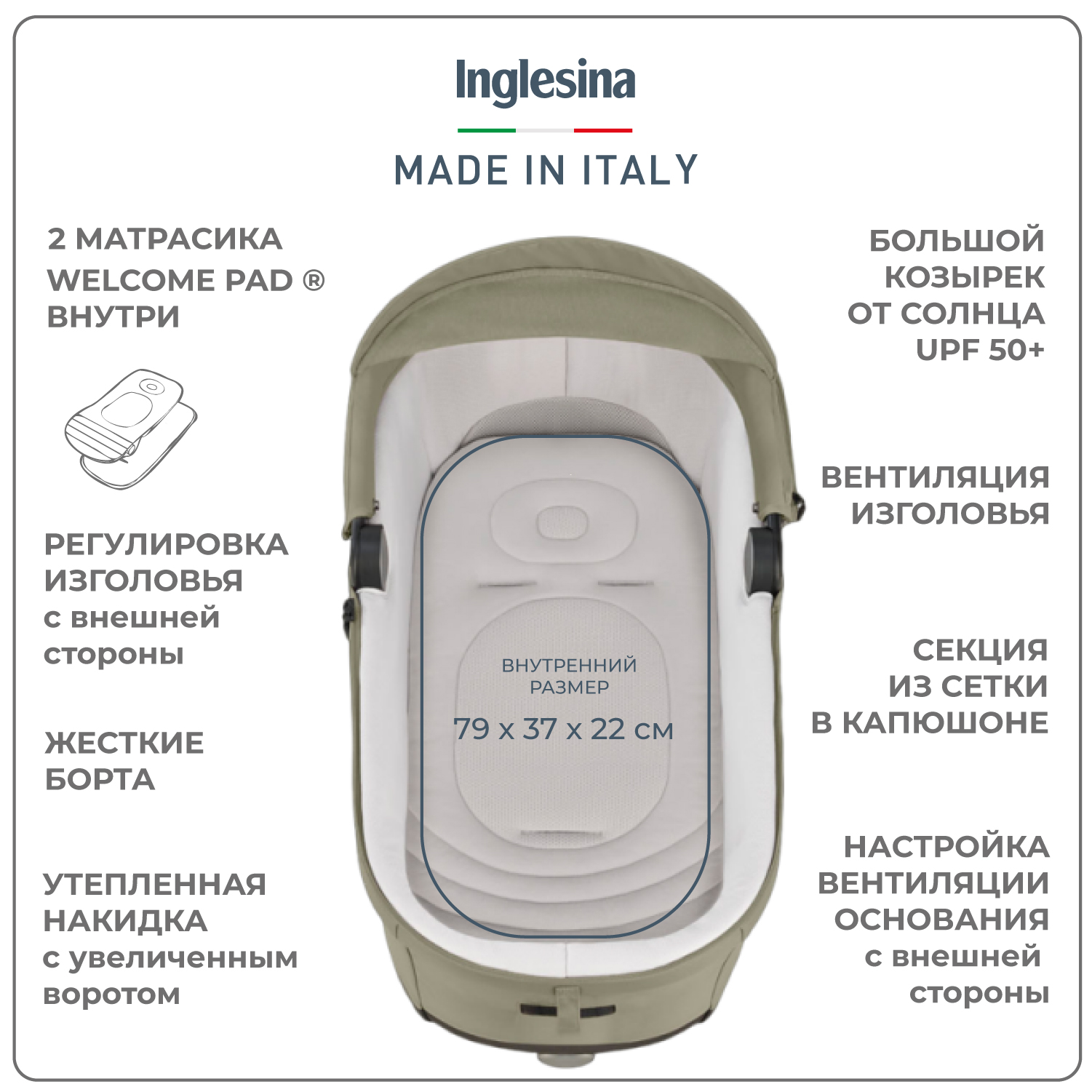 Коляска 3в1 Inglesina Electa - фото 4