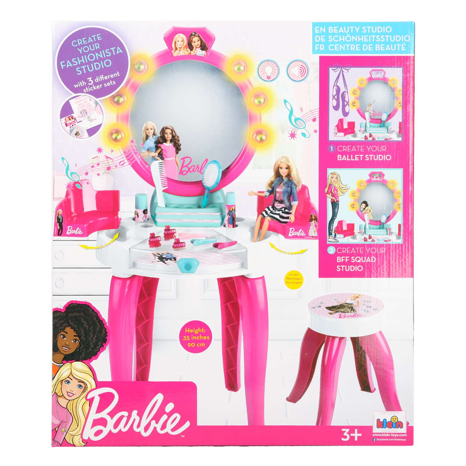 Набор игровой Klein Barbie туалетный столик с аксессуарами - фото 2