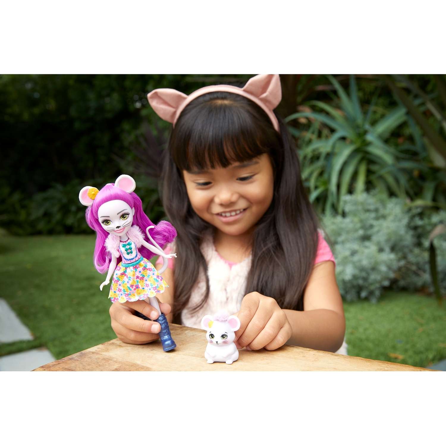 Кукла Enchantimals Фондю и мышка Майла FXM76 FNH22 - фото 10
