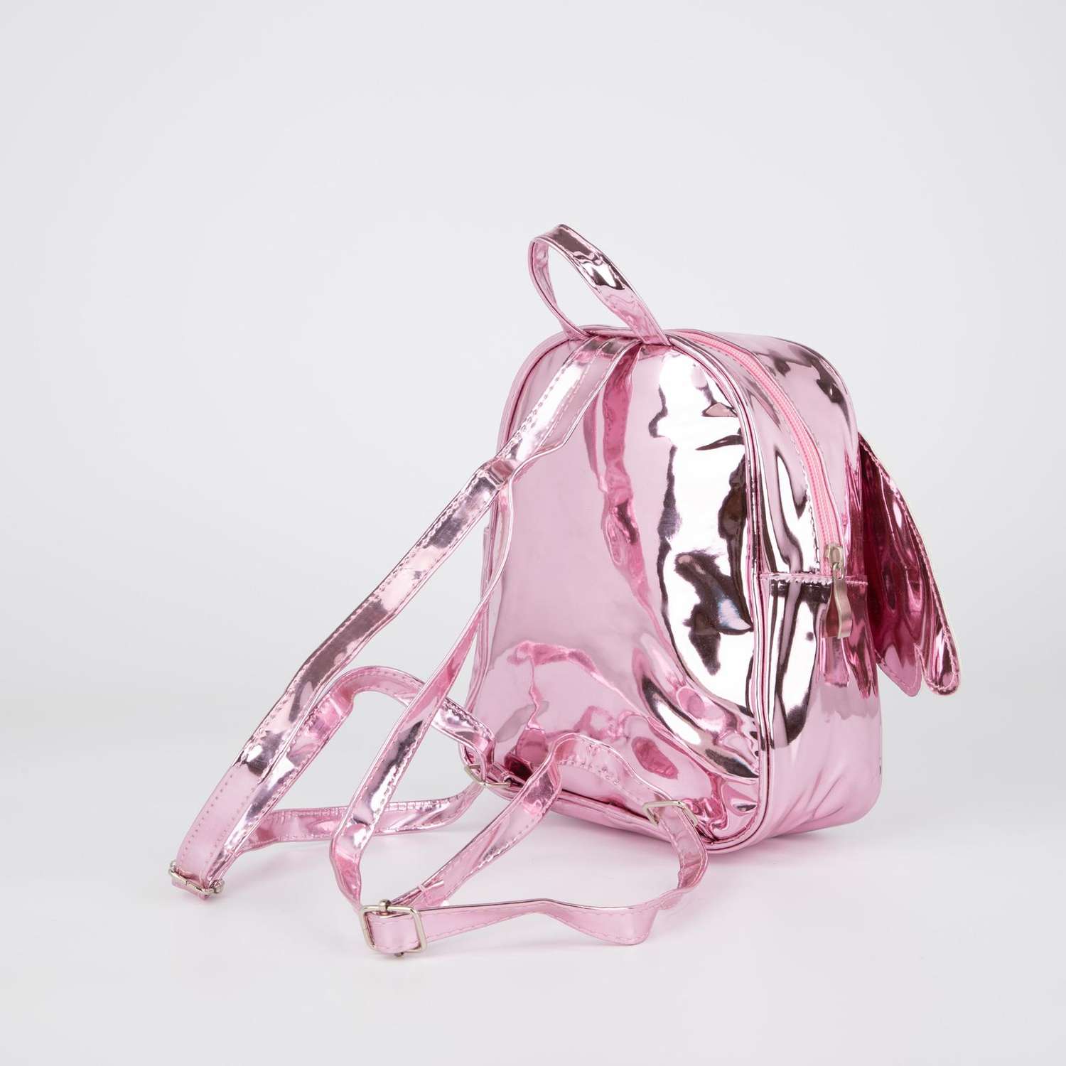 Рюкзак детский NAZAMOK с крыльями розовый - фото 2