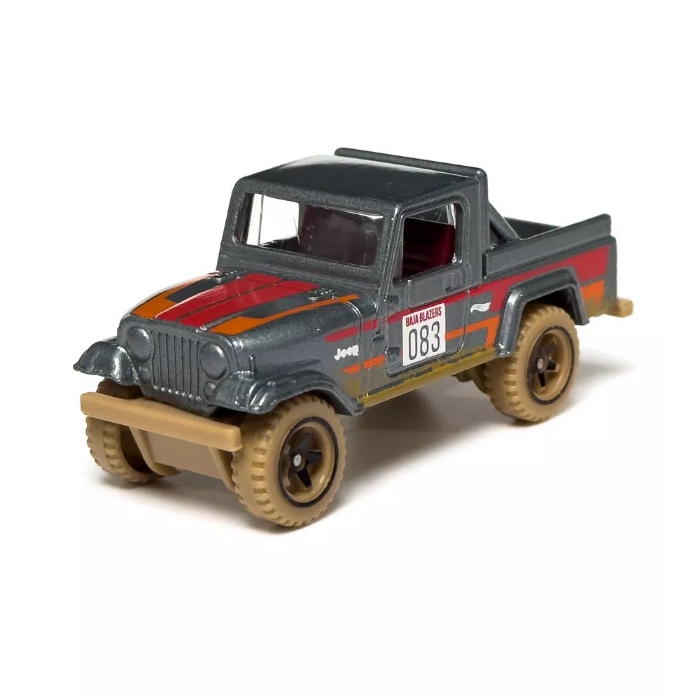 Машинка Hot Wheels Jeep Scrambler серия Baja Blazers 63033 - фото 1