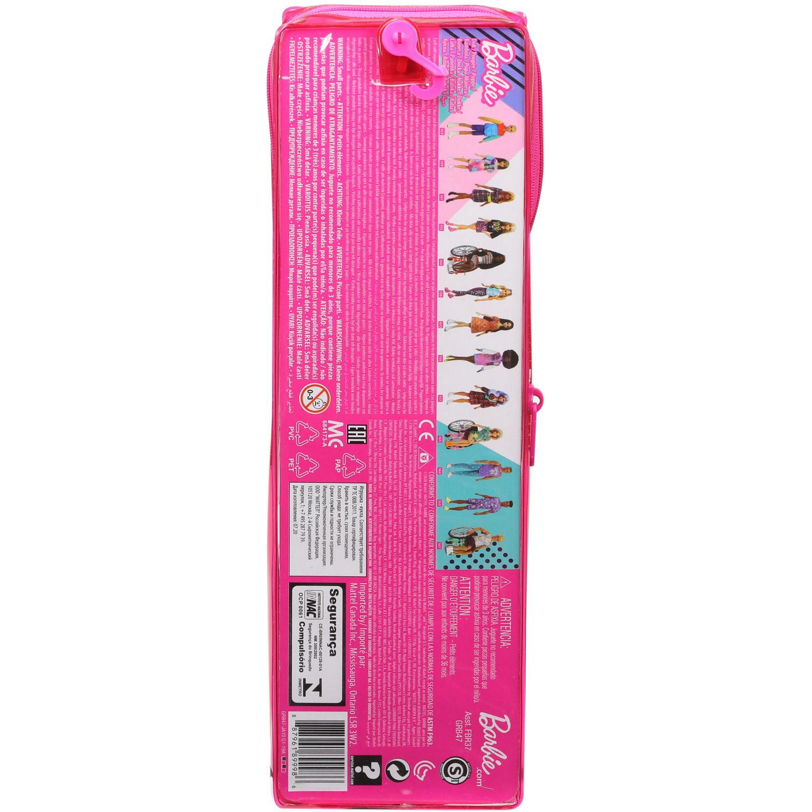Кукла модельная Barbie FBR37 - фото 4