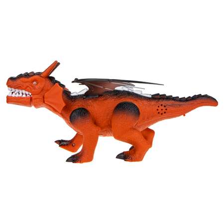 Интерактивная игрушка Дракон 1TOY RoboLife Робот-Динозавр 30 см с звуковыми и световыми эффектами
