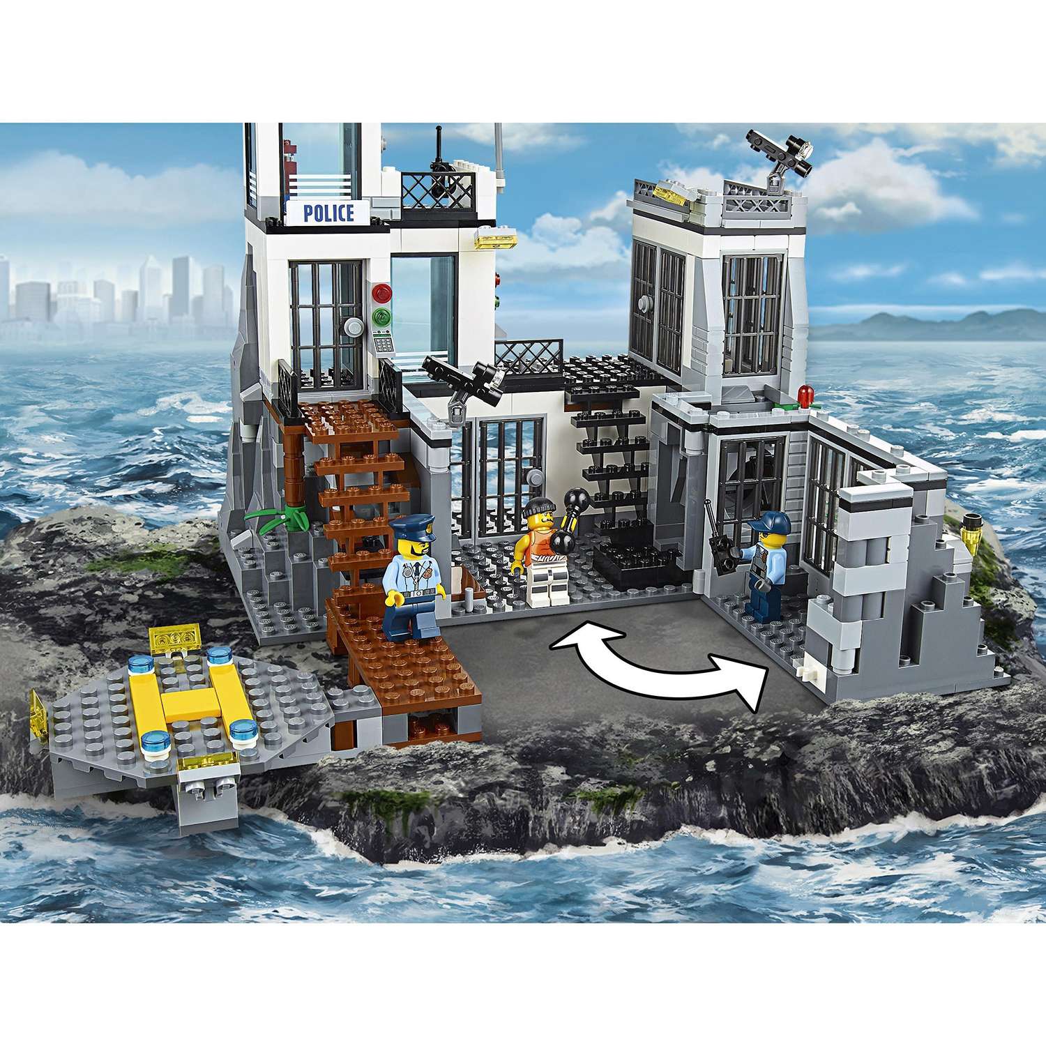 Конструктор LEGO City Police Остров-тюрьма (60130) - фото 8