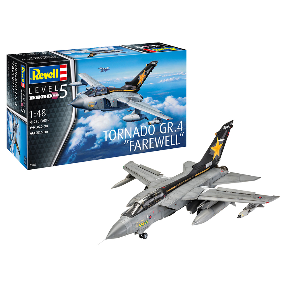 Модель для сборки Revell Истребитель-бомбардировщик GR.4 Farewell 03853 - фото 1