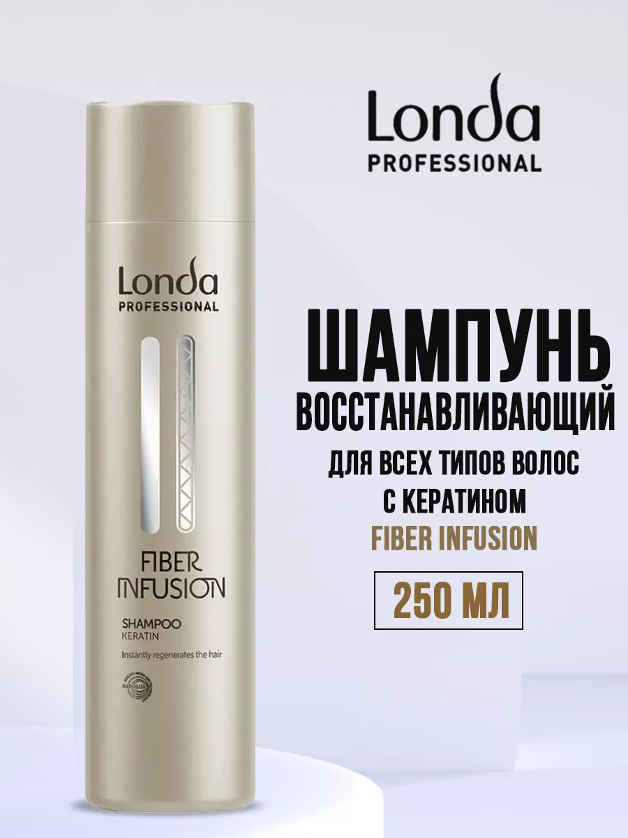 Шампунь Londa professional с кератином Fiber Infusion 250мл - фото 1