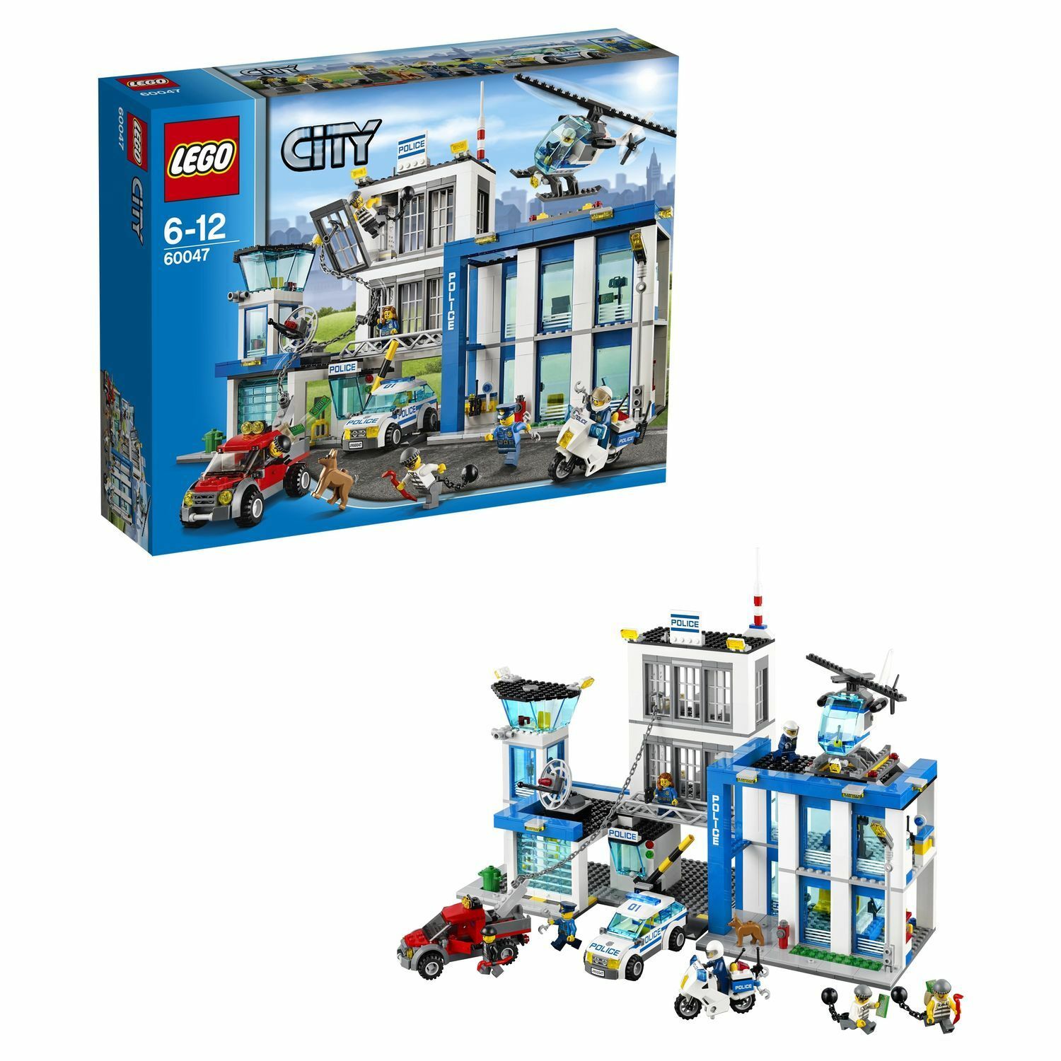 Конструктор LEGO City Police Полицейский участок (60047) купить по цене  5289 ₽ в интернет-магазине Детский мир