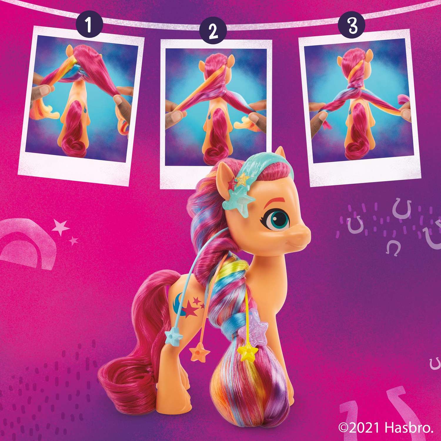 Игрушка My Little Pony Пони фильм Радужные волосы Санни F17945L0 - фото 17