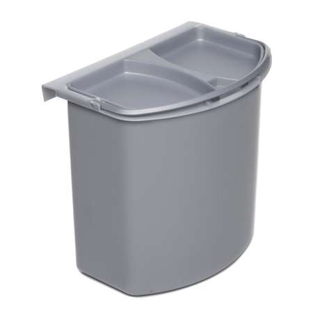 Контейнер для мусора NAVAKO Theta 7 Metallic Grey